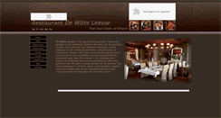 Desktop Screenshot of dewitteleeuw.be
